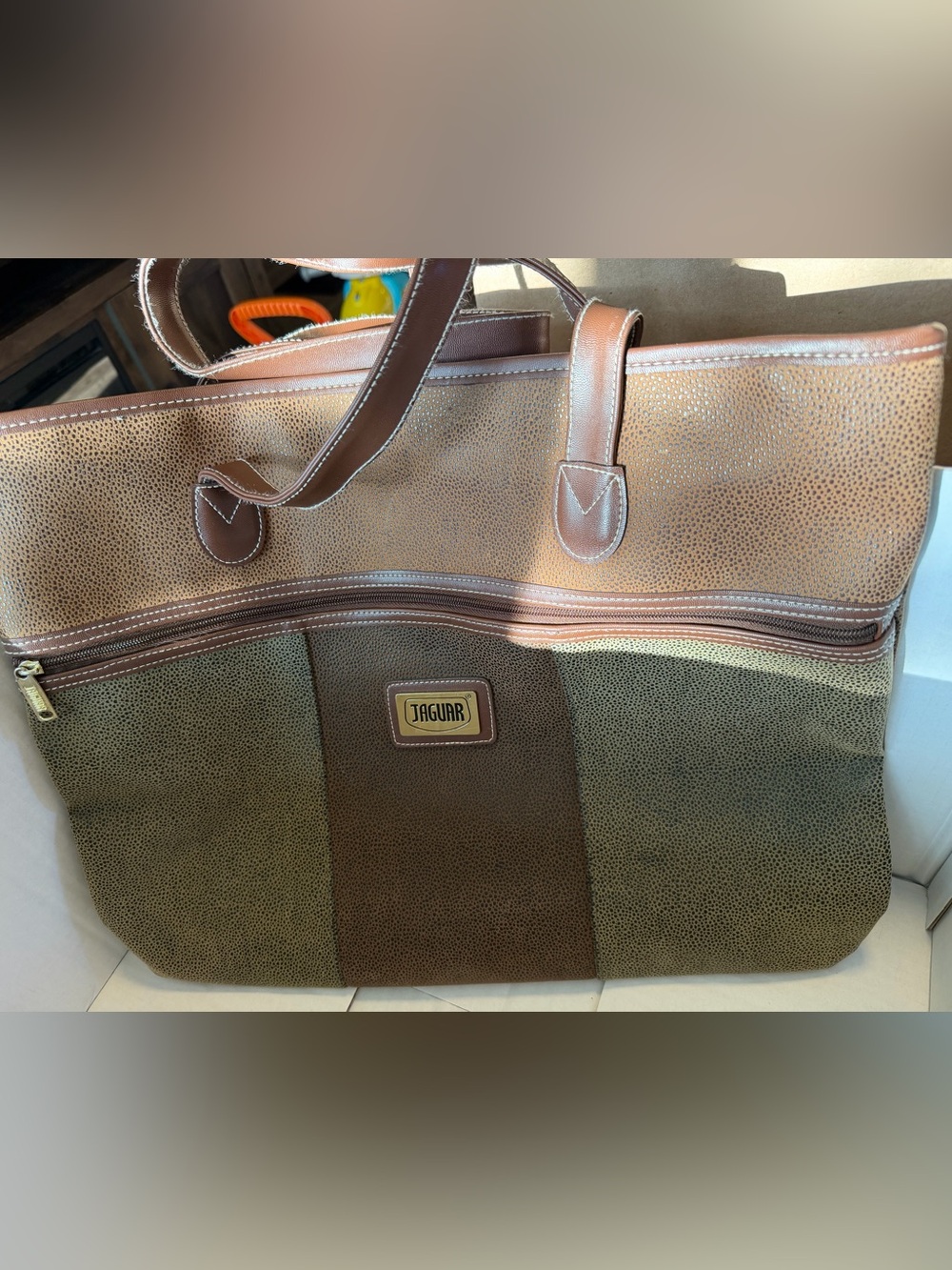 Jaguar Travel Tote Bag